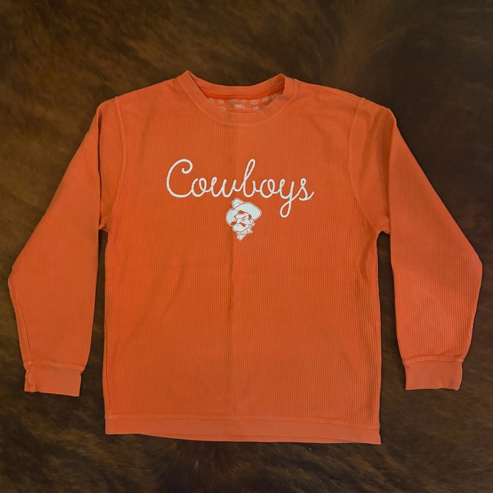 OSU Cowboys Orange Long-Sleeve Top